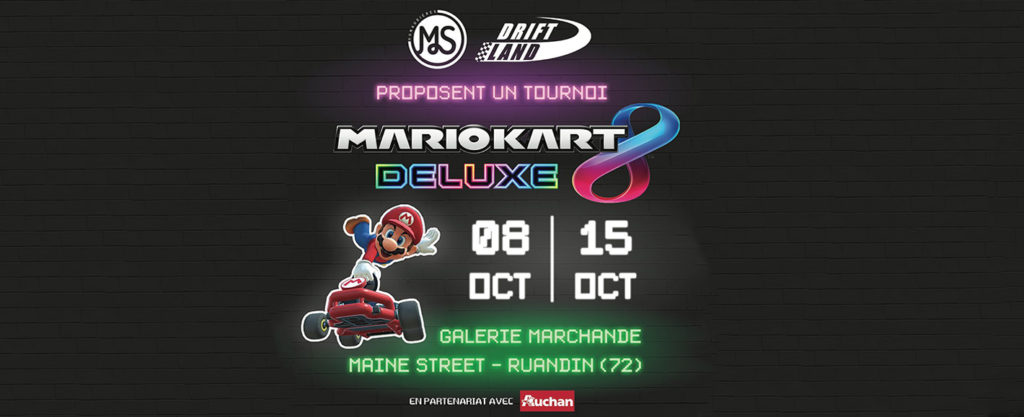 Maine Street organise un tournoi MarioKart 8 Deluxe